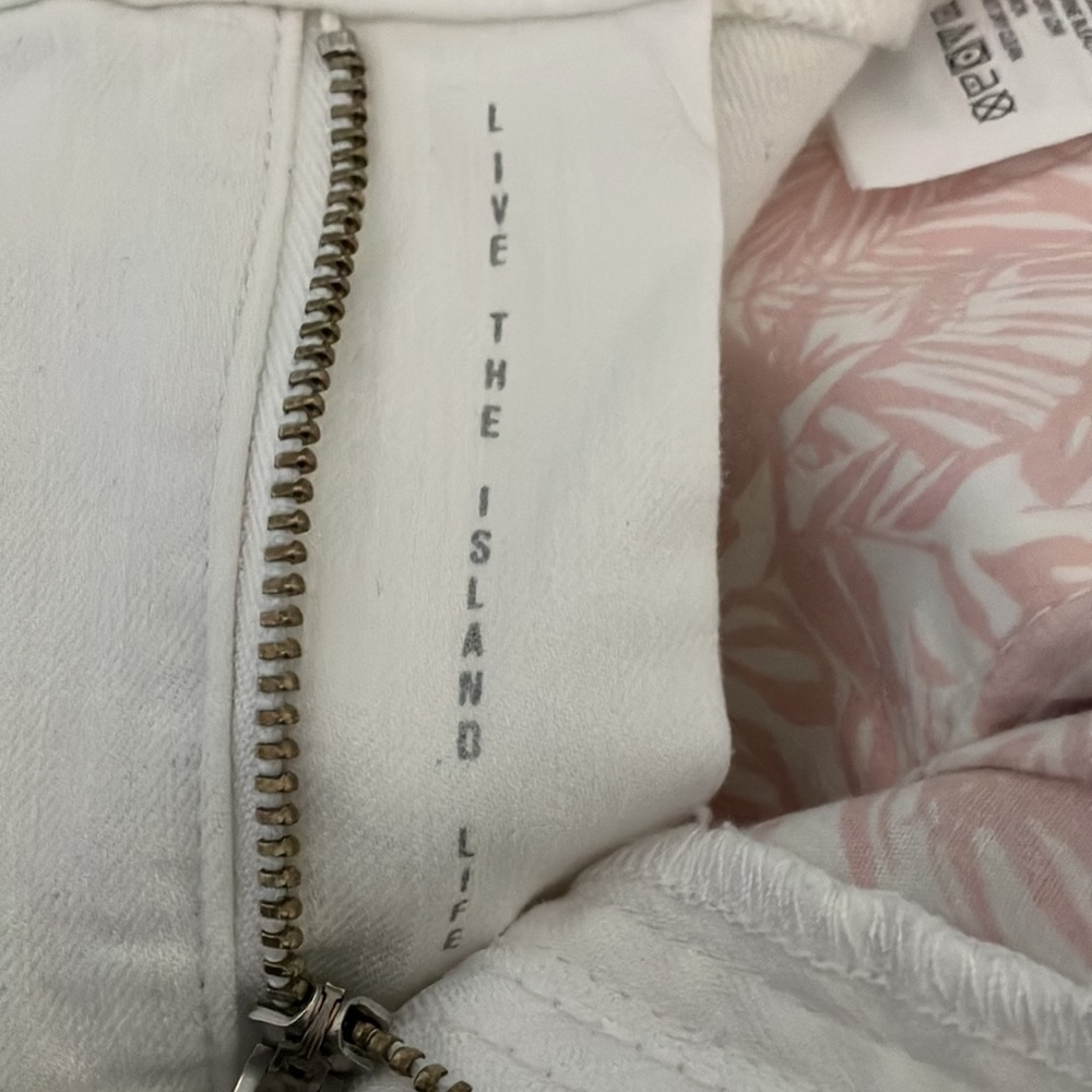Tommy Bahama White Denim Midi Skirt - Picture 6 of 6